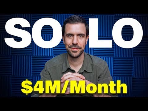 How to Build a $1 Billion AI Business Solo thumbnail