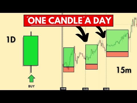 Trade This ONE Candle Strategy  For The Next 90 Days To Quit Your Job (Backtested results) thumbnail