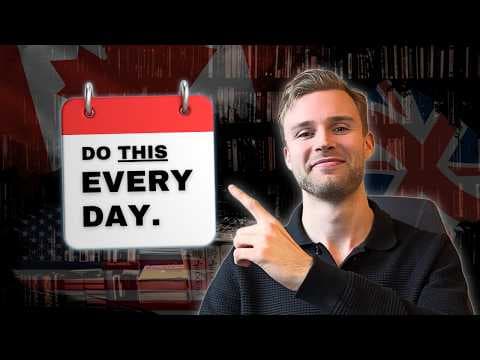 Do These 6 Things Every Day to Become Fluent in English thumbnail