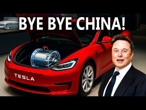 Elon Musk Announce Tesla's New Rare Earth-Free motor Will Shakes The Entire EV Industry! thumbnail