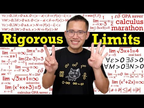 How to Prove Limits Using Epsilon-Delta Definitions thumbnail