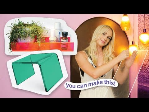 how to make furniture with plexiglass *bend and snap* thumbnail