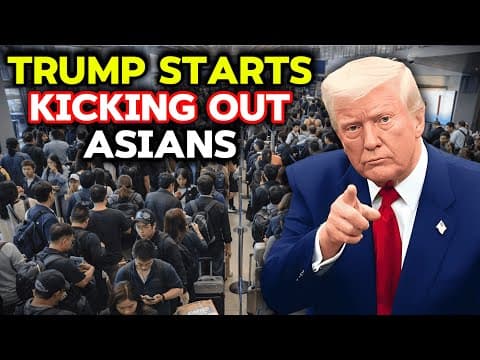 7 ASIAN Countries TRUMP Wants to SEND BACK to Their Homelands in 2026 thumbnail