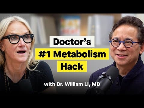 Do THIS to Boost Your Metabolism, Lose Fat, & Feel Better Now With Dr. William Li thumbnail