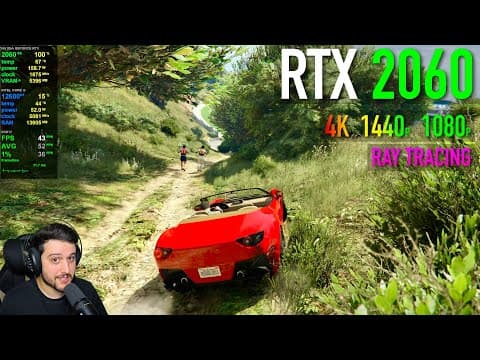 RTX 2060 - GTA 5 Enhanced with Ray Tracing - Is 6GB VRAM Enough? thumbnail