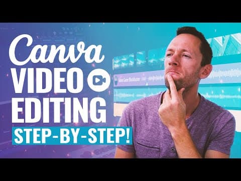 Canva Video Editor - COMPLETE Tutorial for Beginners! thumbnail