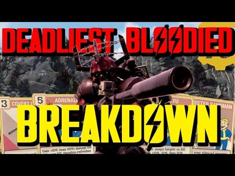 MASSIVE DPS BLOODIED SNEAK COMMANDO GUIDE 2022 Fallout 76 thumbnail