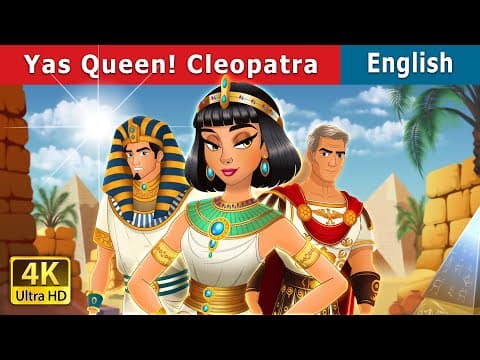 Yas Queen! Cleopatra | Stories for Teenagers | @EnglishFairyTales thumbnail