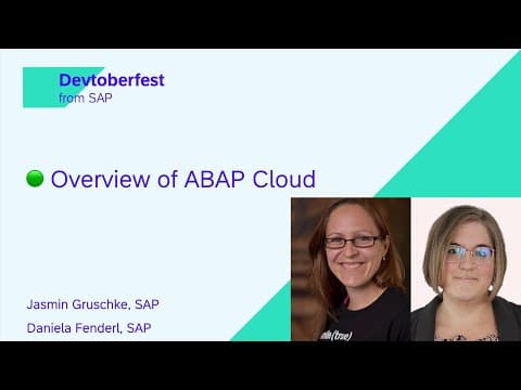 🟢 Overview of ABAP Cloud thumbnail