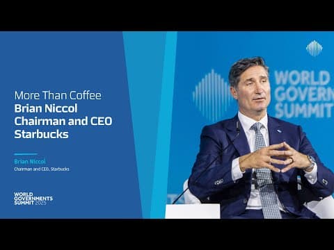 More Than Coffee Brian Niccol, Chairman and CEO, Starbucks thumbnail