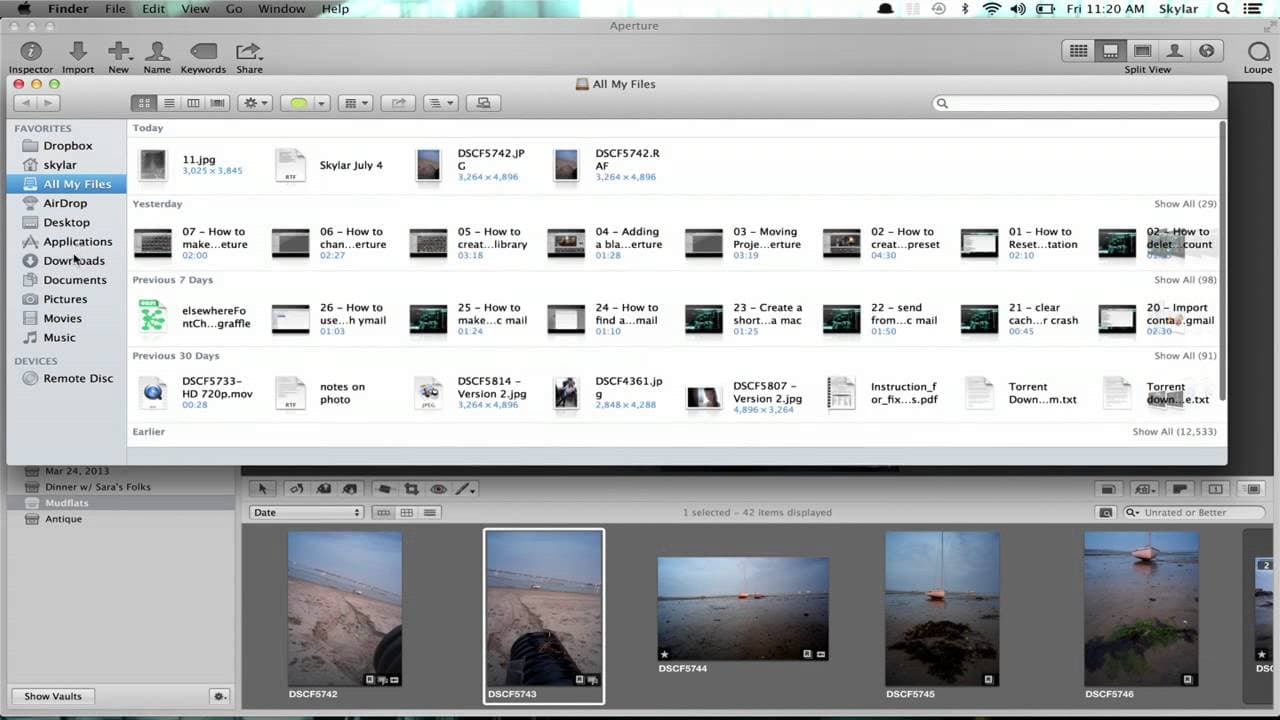YouTube video player
