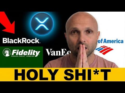 Ripple XRP News - 🚨 Wall Street Chose XRP — BlackRock & Banks Are Moving FAST! (Must Watch) thumbnail