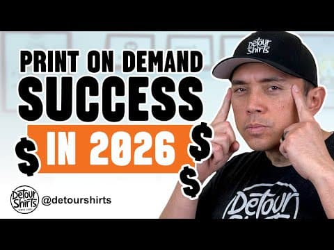 If You Want POD Sales in 2026 WATCH THIS! (No One is Telling You This) thumbnail