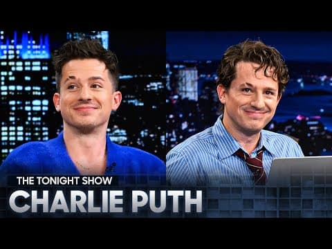 Charlie Puth Creates Original Beats Using a Mug, Spoon and Jimmy’s Raw Vocals thumbnail