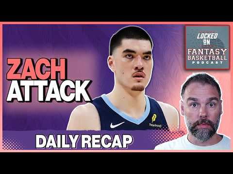 Zach Edey's Big Night Highlight Sunday's Fantasy Basketball Action thumbnail