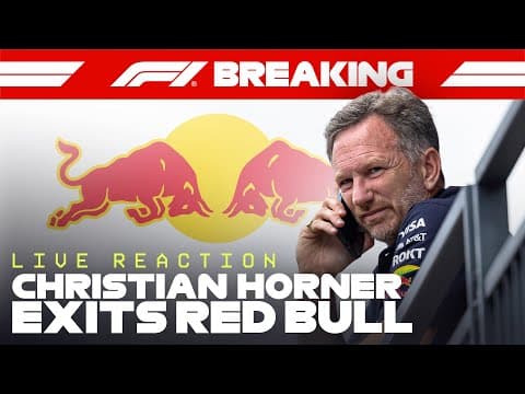 BREAKING: Christian Horner Exits Red Bull Racing thumbnail