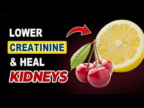 Goodbye High Creatinine! 10 Fruits Seniors MUST Have and 10 You Should NEVER Touch thumbnail