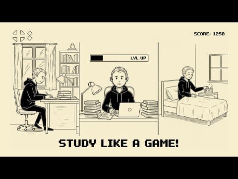 How to make studying so FUN that it almost feels like a video game thumbnail