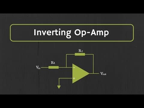 Operational Amplifier: Inverting Op Amp and The Concept of Virtual Ground in Op Amp thumbnail
