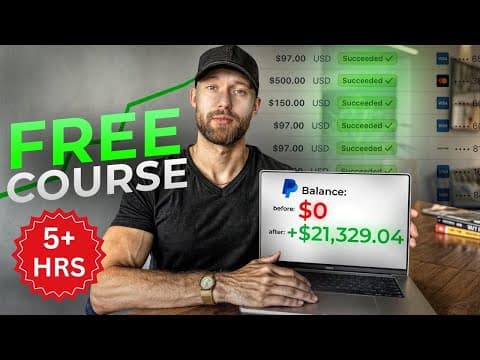 Web Design Agency Beginners Guide in 2025 (5 hrs FULL Course) thumbnail