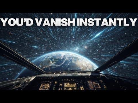 This is Why We CAN'T Travel At Light Speed thumbnail