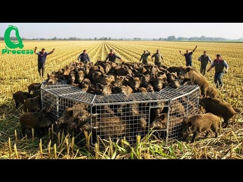 Canadian Farmers Reveal an Unbelievable Way to Stop Wild Boar Invasions Forever! thumbnail