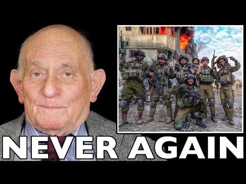 Holocaust Survivor Absolutely DEMOLISHES Israel thumbnail