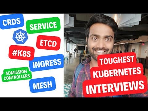Kubernetes Toughest Interview Scenarios & Questions | How many can you answer ? |#devops #interview thumbnail