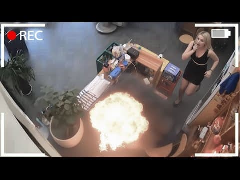55 Incredible Real-Life Moments Caught on CCTV  – You Won’t Believe What Happens Next! thumbnail