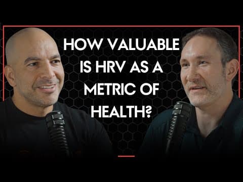 How valuable is heart rate variablity (HRV) as a metric of health? | Peter Attia and Joel Jamieson thumbnail