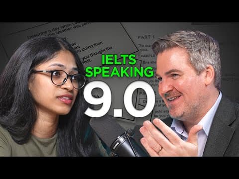 IELTS Speaking Test- Perfect Band 9.0 thumbnail
