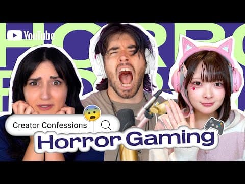 Who will survive? @JuegaGerman, @LaurenZside & more horror gamers face off | Creator Confessions thumbnail