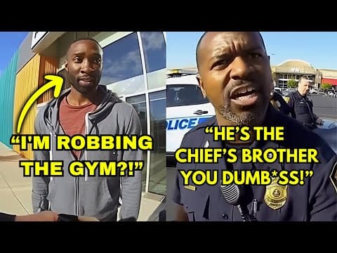 Rookie Cop Arrests Black Police Chief's Brother - Wins $8.5 Million Lawsuit thumbnail