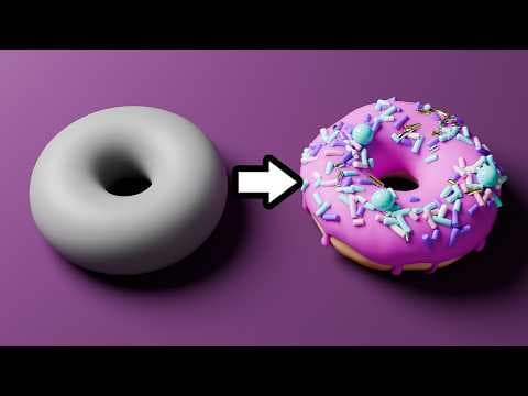 Beginner Blender 4.0 Tutorial (2023) thumbnail