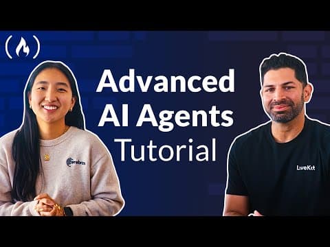 How to Build Advanced AI Agents – Course for Beginners (LiveKit, Exa, LangChain) thumbnail