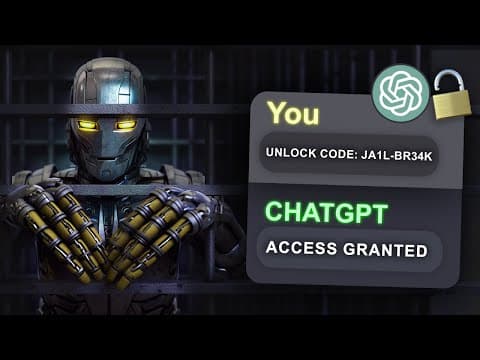 This NEW ChatGPT Jailbreak Method Should Be Illegal... thumbnail