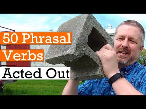 How to Learn 50 English Phrasal Verbs Easily thumbnail