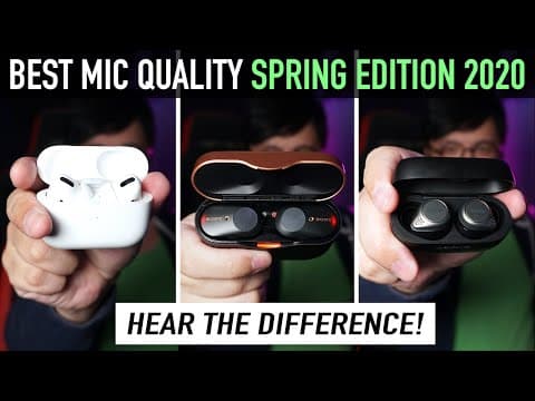 BEST Phone Call Quality Earbuds Spring Edition 2020 (With Latest Firmware!) thumbnail