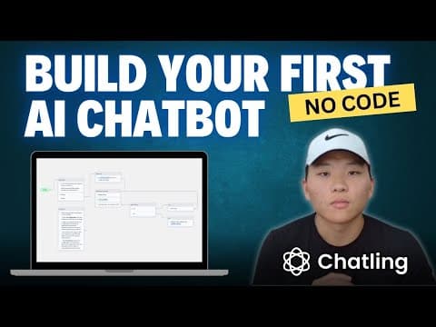 Build a No-Code AI Chatbot (Step-by-Step Tutorial) thumbnail