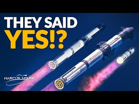 SpaceX Just Got a HUGE Starship Launch Approval Update! thumbnail