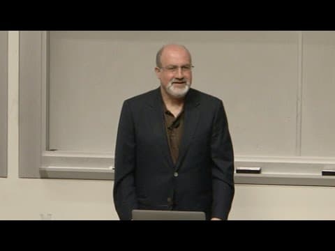 Nassim Taleb: How Things Gain from Disorder [Entire Talk] thumbnail