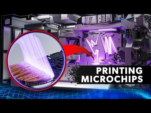 The $200M Machine that Prints Microchips:  The EUV Photolithography System thumbnail