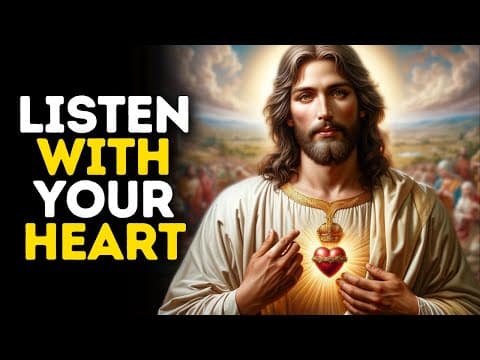 Listen With Your Heart | God Says | God Message Today | Gods Message Now | God Message | God Say thumbnail