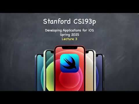 Stanford CS193p: iOS Development with SwiftUI | 2025 | L3: Model and UI & Swift Type System thumbnail