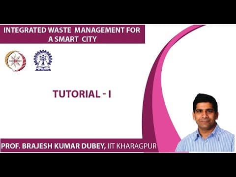 Lecture 61 : Tutorial - I thumbnail