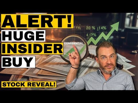 ALERT: Huge Insider Buying Just Hit This Stock thumbnail