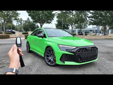 Don't Buy the 2025 Audi RS3 Before Watching This Detailed Test Drive thumbnail