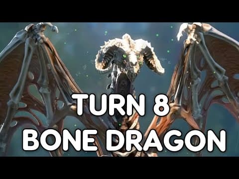 TURN 8 BONE DRAGON HOLY RNG GODS - Age of Wonders 4: Thrones of Blood thumbnail