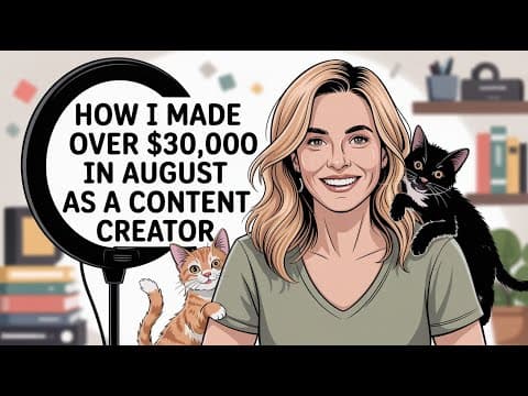 How I make over $30,000 Per Month (as a Content Creator) thumbnail