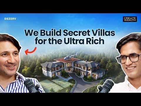 We build secret Villas for the Ultra Rich! thumbnail